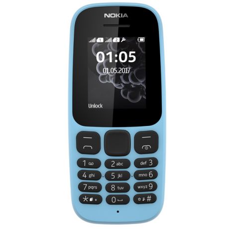 Мобильный телефон Nokia 105 DS Blue (TA-1034)