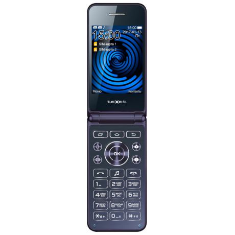 Мобильный телефон teXet TM-400 Blue