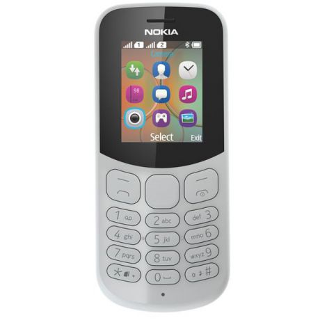 Мобильный телефон Nokia 130 DS Grey (TA-1017)