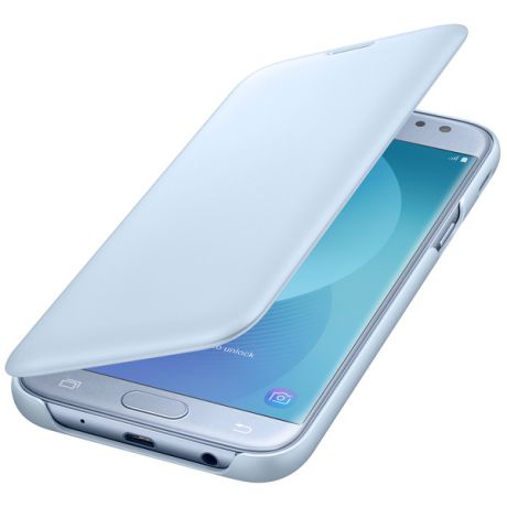 Чехол для сотового телефона Samsung Galaxy J5 (2017) Wallet Blue (EF-WJ530CLEGRU)