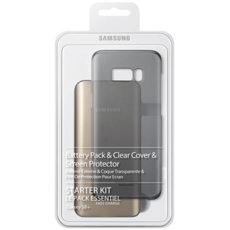 Внешний аккумулятор Samsung Starter Kit Galaxy S8+ Gold/Black(EB-WG95EBBRGRU)
