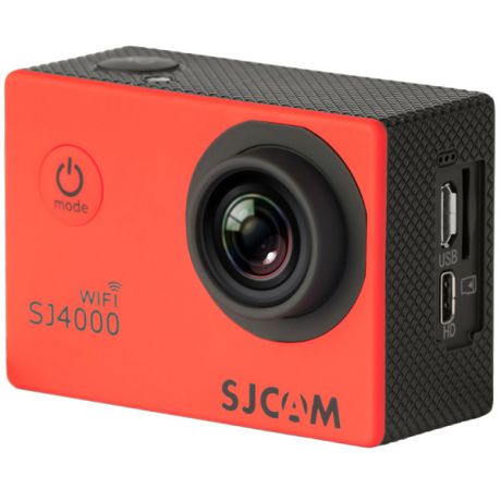 Видеокамера экшн SJCAM SJ4000 WiFi Red