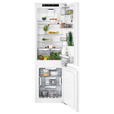 Встраиваемый холодильник комби AEG SCR81864TC