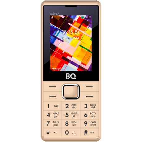 Мобильный телефон BQ mobile BQ-2412 Quattro Gold