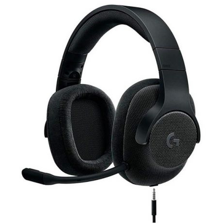 Игровые наушники Logitech G433 7.1 Triple Black (981-000668)