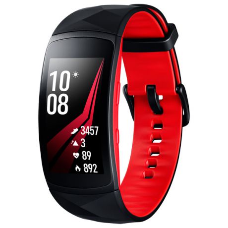 Smart Браслет Samsung Gear Fit2 Pro Black/Red,размер L (SM-R365NZRASER)