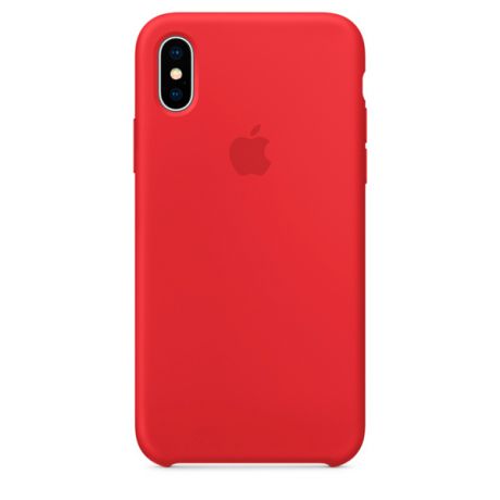 Чехол для iPhone Apple iPhone X Silicone Case (PRODUCT)RED (MQT52ZM/A)