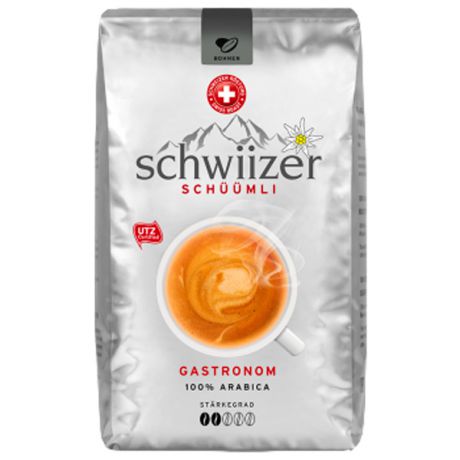 Кофе в зернах Schwiizer Gastronom 1 кг