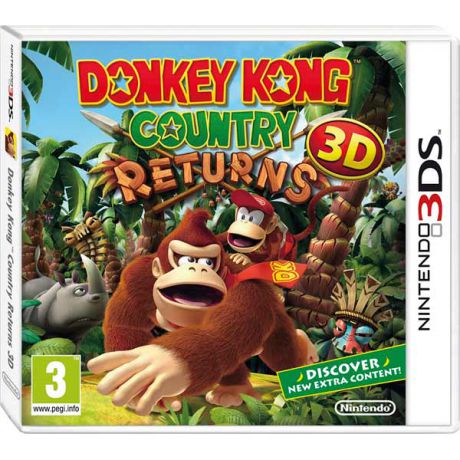 Игра для Nintendo Donkey Kong Country Returns 3D