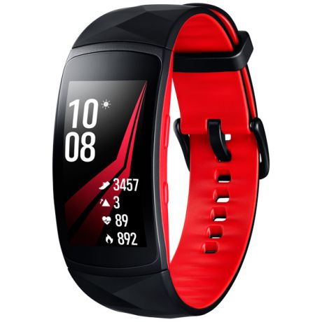 Smart Браслет Samsung Gear Fit2 Pro Black/Red,размер S (SM-R365NZRNSER)