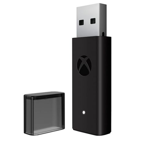 Аксессуар для игровой консоли Microsoft Беспроводной адаптер геймпада Xbox д/Windows 10
