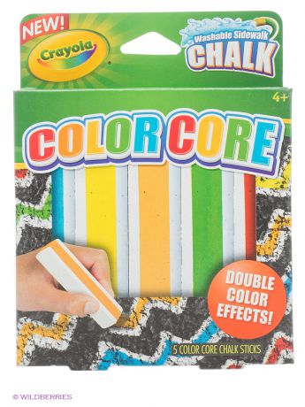 Наборы для рисования Crayola Мел для асфальта с цветным стержнем