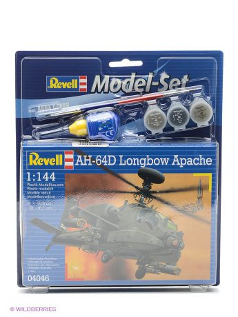 Самолеты и вертолеты Revell Сборная модель самолет AH-64D Longbow Apache (1/144)