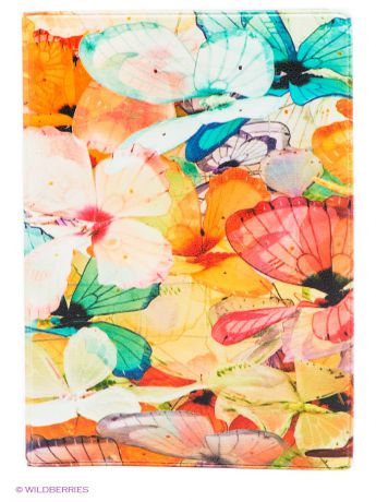 Обложки Mitya Veselkov Обложка для паспорта "Цветные бабочки"