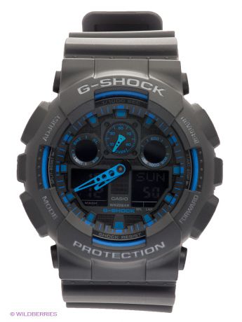 Часы наручные CASIO Часы G-SHOCK GA-100-1A2