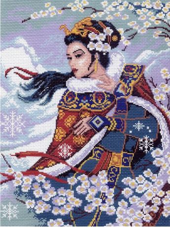 Наборы для вышивания Матренин Посад Рисунок на канве "Восточный цветок"