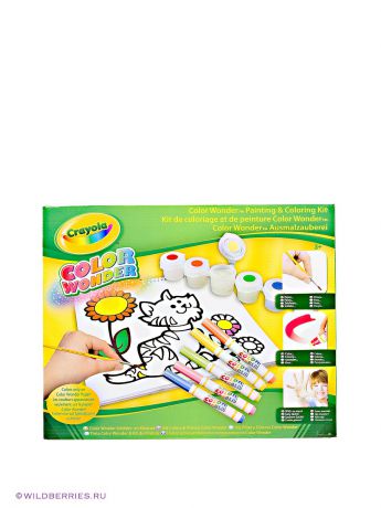 Наборы для рисования Crayola Набор для рисования и раскрашивания Color Wonder