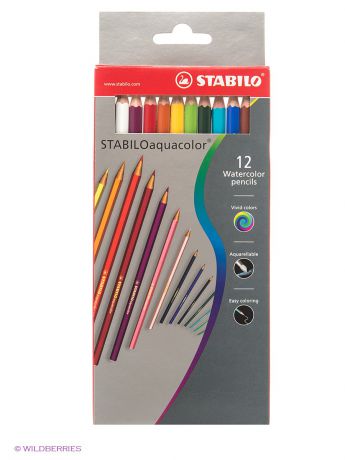 Карандаши Stabilo Набор цветных карандашей, 12 цв.