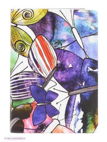 Обложки Mitya Veselkov Обложка для паспорта Акварельные бабочки