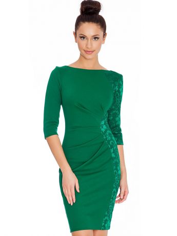 Праздничные зеленые платья
