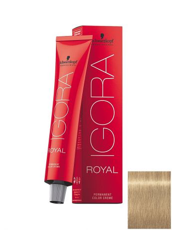 Краски для волос Schwarzkopf Professional Краситель для волос Igora Royal 9,5-4 Светлый блондин пастельный бежевый, 60 мл