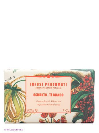 Мыло косметическое Iteritalia Натуральное  мыло с осматусом  и белым чаем, 150 гр