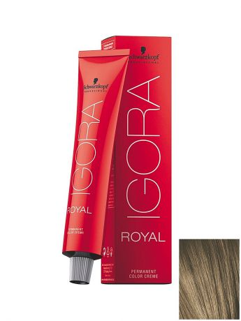 Краски для волос Schwarzkopf Professional Краситель для волос Igora Royal 7-0 Средний русый натуральный, 60 мл