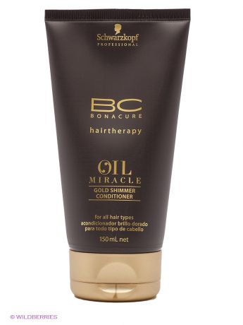 Кондиционеры для волос Schwarzkopf Professional Кондиционер с Аргановым маслом Bonacure Oil Miracle, 150 мл