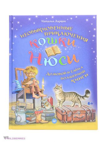 Книги ПИТЕР Необыкновенные приключения кошки Нюси. Домовой и тайна волшебной книги