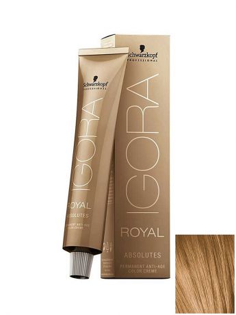 Краски для волос Schwarzkopf Professional Краситель для волос Igora Absolute 9-60 Блондин шоколадный натуральный, 60 мл
