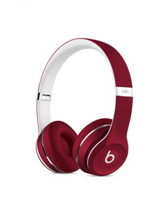 Аудио наушники Beats Гарнитура BEATS Solo 2 Luxe Edition, ML9G2ZE/A, накладные, красный, проводные