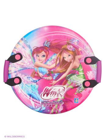 Ледянки 1Toy Ледянка Winx  круглая, с плотными ручками , 54 см