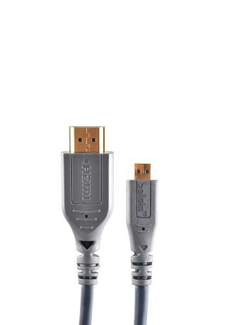 Кабели Belsis Кабель HDMI, HDMI вилка - micro HDMI (type D) вилка, длина 1.8 м.