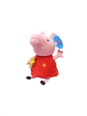 Мягкие игрушки Peppa Pig Мягкая игрушка "Пеппа с игр" озвученная, Свинка Пеппа