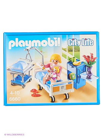 Игровые наборы Playmobil Детская клиника: Комната матери и ребенка