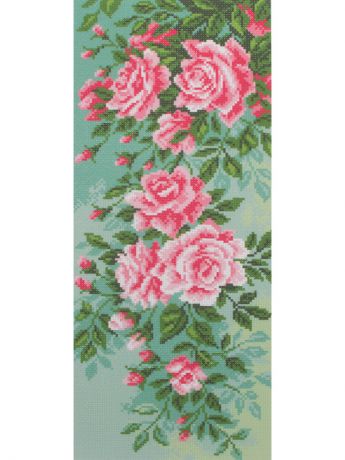 Наборы для поделок Матренин Посад Рисунок на канве "Плетистая роза"