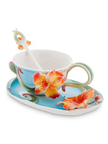 Наборы для чаепития Pavone Чайная пара "Лилии"