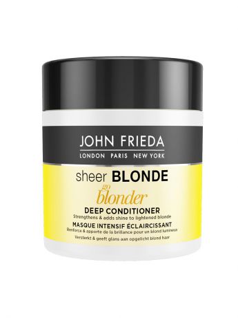 Косметические маски John Frieda Маска для светлых волос Sheer Blonde Go Blonder, 150 мл