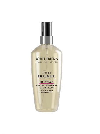 Масла John Frieda Масло эликсир для восстановления сильно поврежденных волос Sheer Blonde Hi Impact, 100 мл