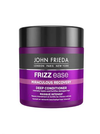 Косметические маски John Frieda Интенсивная маска для укрепления волос Frizz Ease Miraculous Recovery, 150 мл