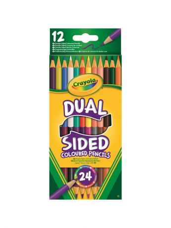 Карандаши Crayola Набор 12 двухсторонних карандашей Crayola