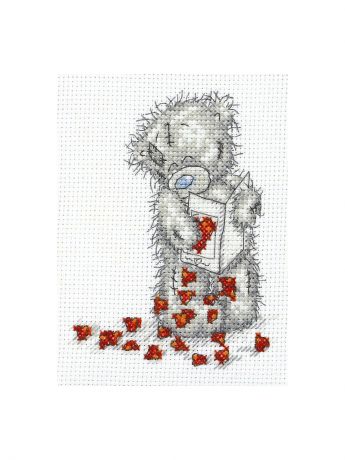 Наборы для вышивания MEZ Набор для вышивания Anchor "Little Hearts" /Маленькие сердца/ 11*8см