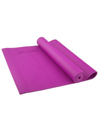 Коврики для йоги Starfit Коврик для йоги STARFIT FM-101 PVC 173x61x0,3 см, фиолетовый