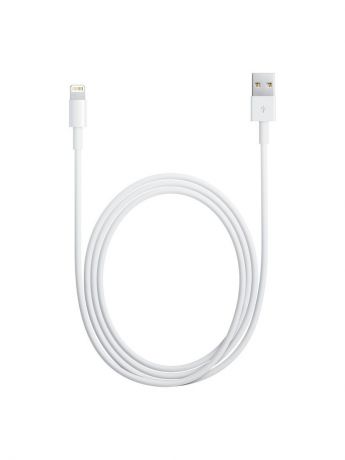 Кабели Apple Кабель MD818ZM/A USB-Lightning белый 1м (MD818ZM/A)