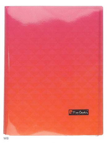 Папки канцелярские Pierre Cardin.. Папка-каталог 40 листов Geometrie Pink