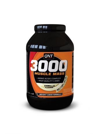 Гейнеры QNT Гейнер QNT Muscle Mass 3000 (ваниль),1,3 кг