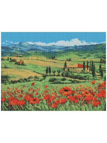 Наборы для поделок Белоснежка Мозаичные картины. Цветущие маки (164-ST )
