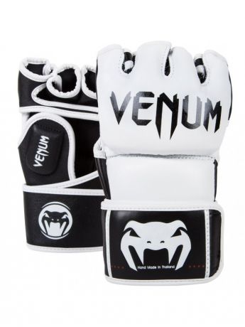 Перчатки ММА Venum Перчатки ММА Venum Undisputed MMA Gloves - Nappa Leather White