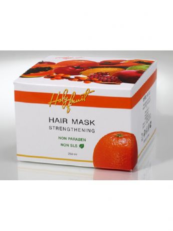 Косметические маски Holy Fruit Маска укрепляющая Апельсин (для жирных волос ) Strengthening Hair Mask,
