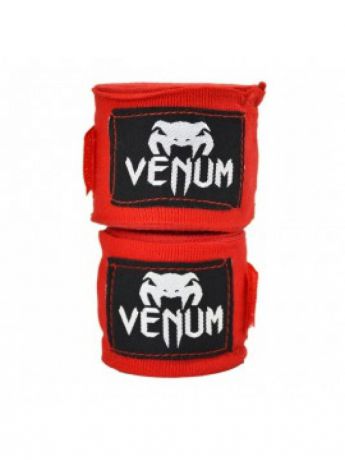 Спортивные бинты Venum Бинты боксерские Venum Kontact Boxing Handwraps 4m - Red
